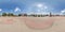 SCHUCHIN, BELARUS - MAY 2019: full seamless spherical hdri panorama 360 degrees angle view near historical building provincial