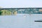 Schuylkill River Regatta competition Strawberry Mansion Bridge
