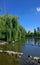 Schwabinger See,small artificial lake in Munich