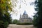 Schwarzenberg tomb from 18th century. Tomb is famous tourist attraction near Trebon, South Bohemia. Historical landmark