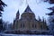 Schwarzenberg tomb and beech fence - winter time