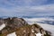 Schwarzkogel - Scenic view of mountain peak Schwarzkogel and Dobratsch in Karawanks mountains