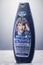 Schwarzkopf shampoo isolated on gradient background.