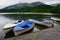 Schwarzsee - Black Lake, moor lake in the heart of the Kitzbuhel Alps