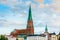 Schwerin Cathedral in Mecklenburg-Vorpommern state, Germany
