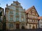 SchwÃ¤bisch Gmuend. The chapter house used to be the home of the minsterâ€˜s clergy. Baden Wuerttemberg, Germany, Europe