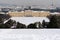 SchÃ¶nbrunn Palace with snow