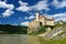 SchÃ¶nbÃ¼hel At Danube. Landscape of travel destination at Wachau in lower Austria. Concept for old and beautiful architecture and