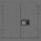 Sci-Fi Door with keypad at right side of door, seamless texture