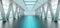 Sci Fi Futuristic Bright Alienship Modern Reflective Corridor Em