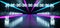 Sci Fi Futuristic Dance Stage Empty Metal Construction Structure Tunnel Underground Show Neon Glowing Laser Led Vibrant Purple