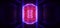 Sci Fi Futuristic Neon Purple Blue Lights Glowing Lasers Tunnel Room Underground Spaceship Dark Empty Grunge Concrete Reflective