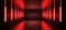 Sci Fi Modern Futuristic Retro Club Dance Background Tunnel Corridor Empty Neon Glowing Red Lights On grunge Reflective Concrete