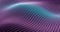 Sci-fi themed abstract background featuring glowing violet and teal wave/grid.