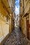 Scicli Sicily: characteristic alleys