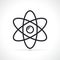 Science or atom line icon