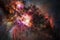 Science fiction space wallpaper, galaxies and nebulas in awesome cosmic image