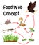 Science food web concept
