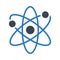 Science glyph colour vector icon