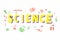 Science word illustration