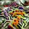 Scientific image of bacteria Citrobacter, Gram-negative bacteria