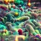 Scientific image of bacteria Citrobacter, Gram-negative bacteria