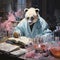 Scientific Inquiry: Panda Researcher Engages in an Experiment