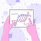 scientist hands working with DNA researcher making experiment in lab DNA testing genetic diagnosis