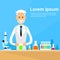 Scientist Working Research Chemical Laboratory