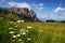 Sciliar from Seiser Alm Alpe di Siusi, Dolomites. Italy