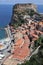 Scilla - Panorama del castello da Via Panoramica