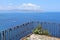 Scilla - Panorama verso Messina dalla terrazza di Castello Ruffo