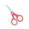 Scissors for cutting paper. Welcome back to school supplies for kids