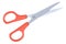 Scissors icon. Cartoon sharp metal blade instrument