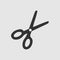 Scissors simple vector icon eps 10