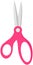 Scissors, tool made of blades and plastic handles. Equipment for creativity, cutting materials