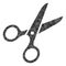 Scissors Triangle Filled Icon