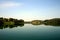 A Scnic View of Neyyar Dam River Water Reservoir in South India