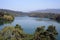 A Scnic View of Neyyar Dam River Water Reservoir in South India