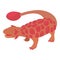 Scolosaurus icon, cartoon style