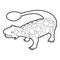 Scolosaurus icon outline