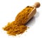 Scoop of curry powder