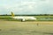 Scoot Airlines airplane at the tarmac