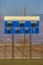 Scoreboard over the baseball field in Utah Valley