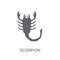 Scorpion icon. Trendy Scorpion logo concept on white background