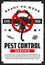 Scorpion insects pet control extermination service