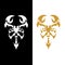 scorpion logo and symbol design vector