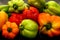 Scotch Bonnet Peppers or chillies still life photograph