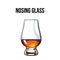 Scotch whiskey, rum, brandy nosing glass