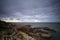 Scotland findochty beach north east coast rocky long exposure